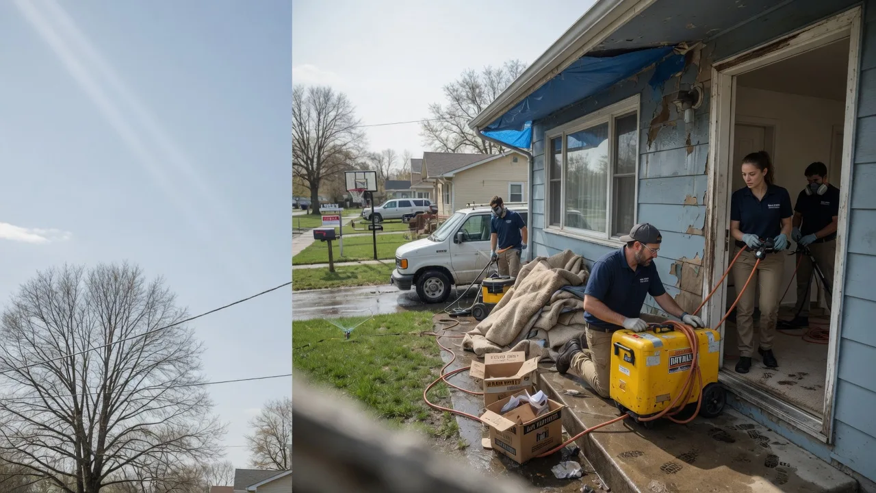 Basement Flood Cleanup in Gilbert, AR near me